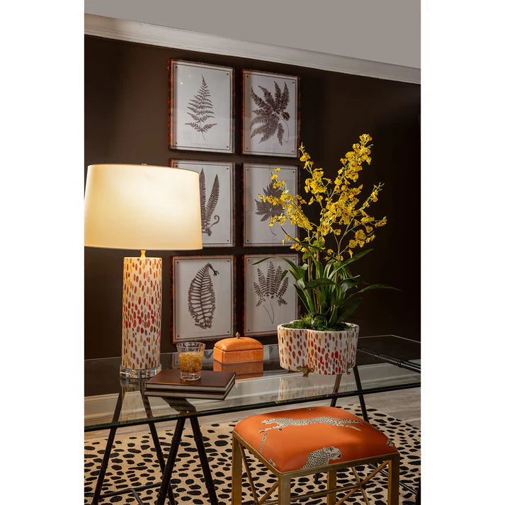 Port 68 Jamboree Berry Quatrefoil Planter