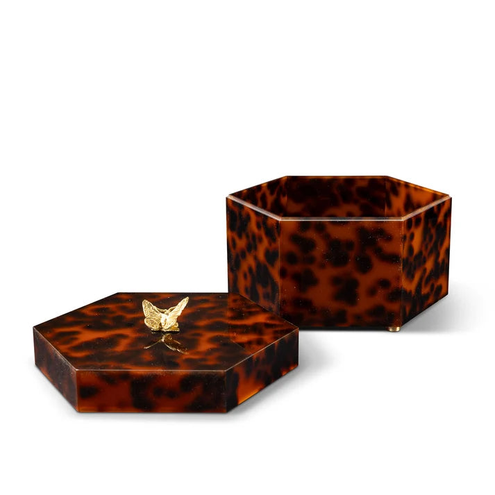 Port 68 Venetian Hex Box Oynx