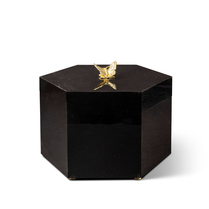 Port 68 Venetian Hex Box Oynx