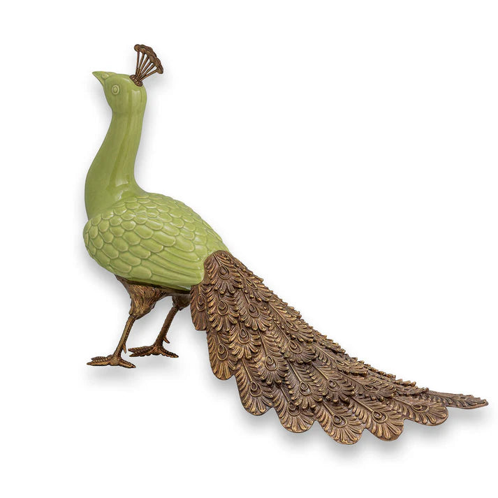 Port 68 Peacock Apple Green Sculpture