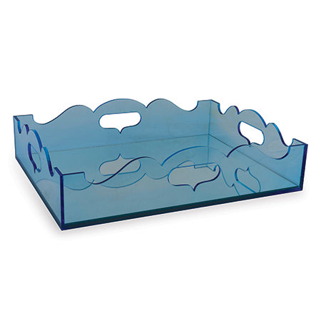 Port 68 Queen Anne Lucite Tray