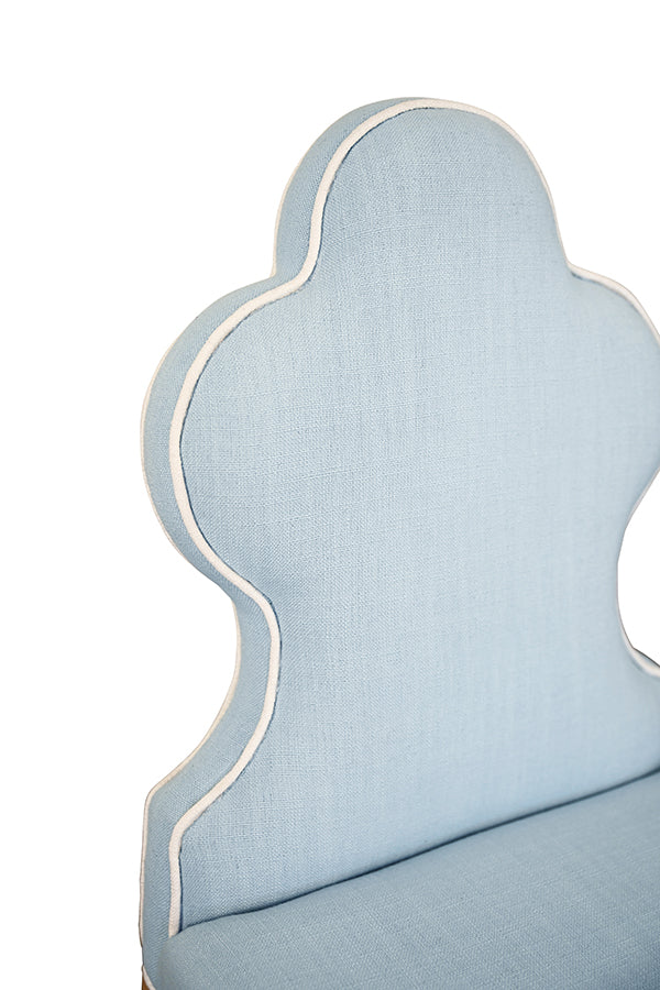 Worlds Away Adelaide Clover Dining Chair