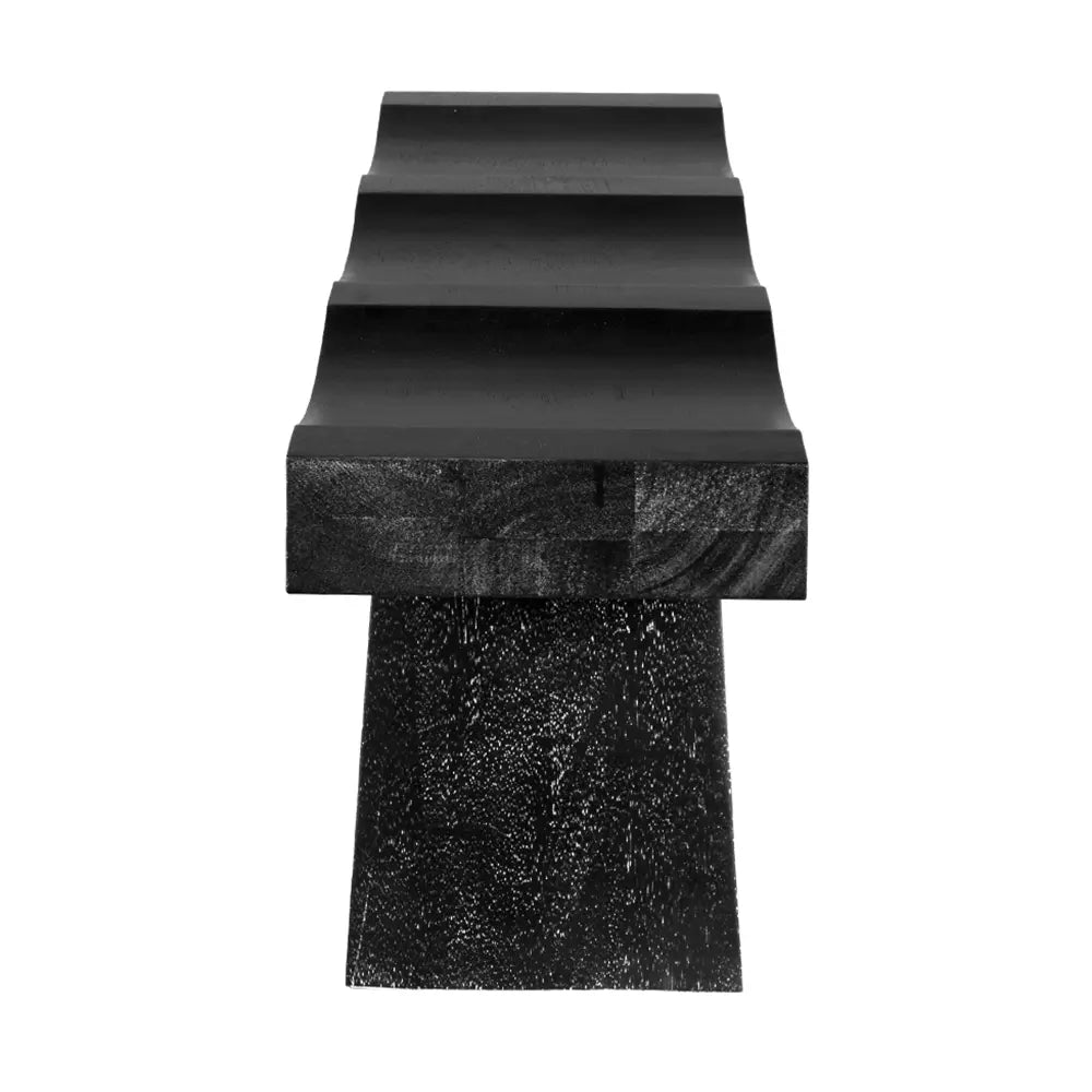 Noir Shibumi Bench, Black Walnut