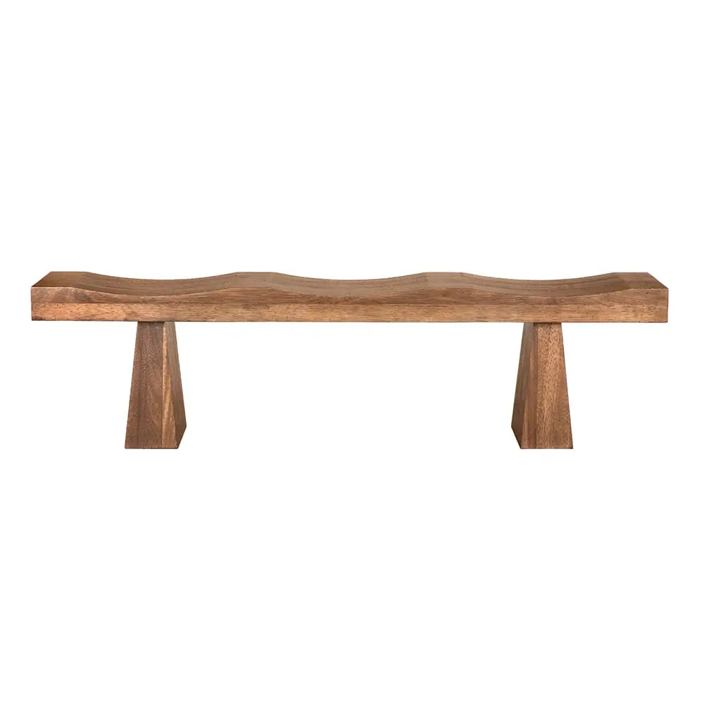 Noir Shibumi Bench, Dark Walnut