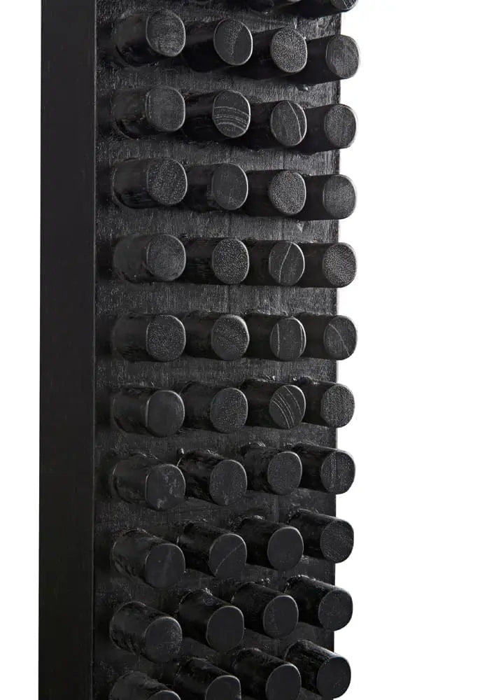 Noir Faustus Mirror, Charcoal Black
