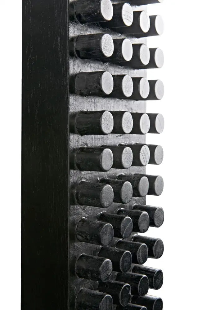 Noir Faustus Mirror, Charcoal Black