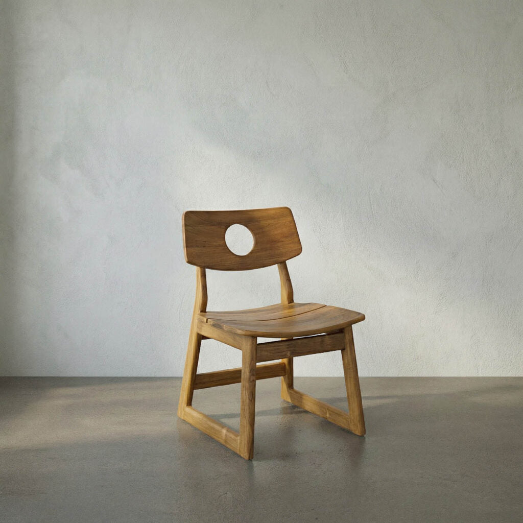 Noir Buraco Chair, Teak