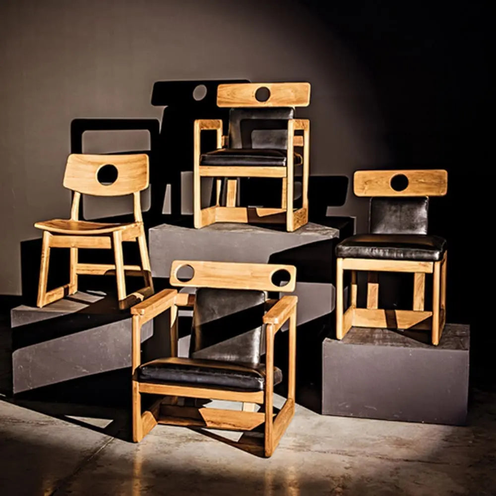 Noir Buraco Chair, Teak