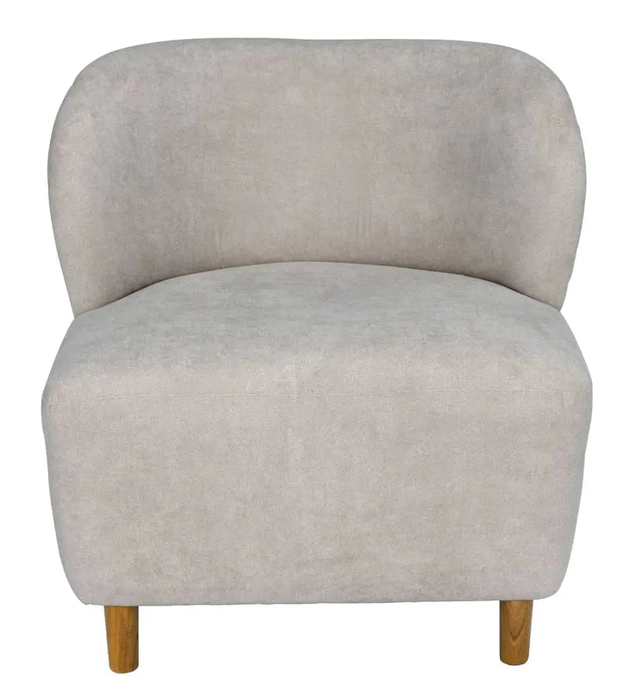 Noir Laffont Chair With Wheat Fabric