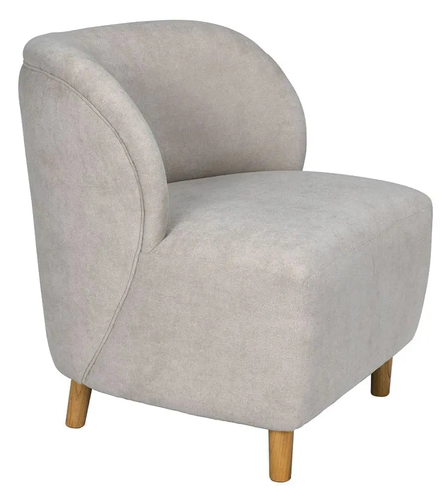 Noir Laffont Chair With Wheat Fabric
