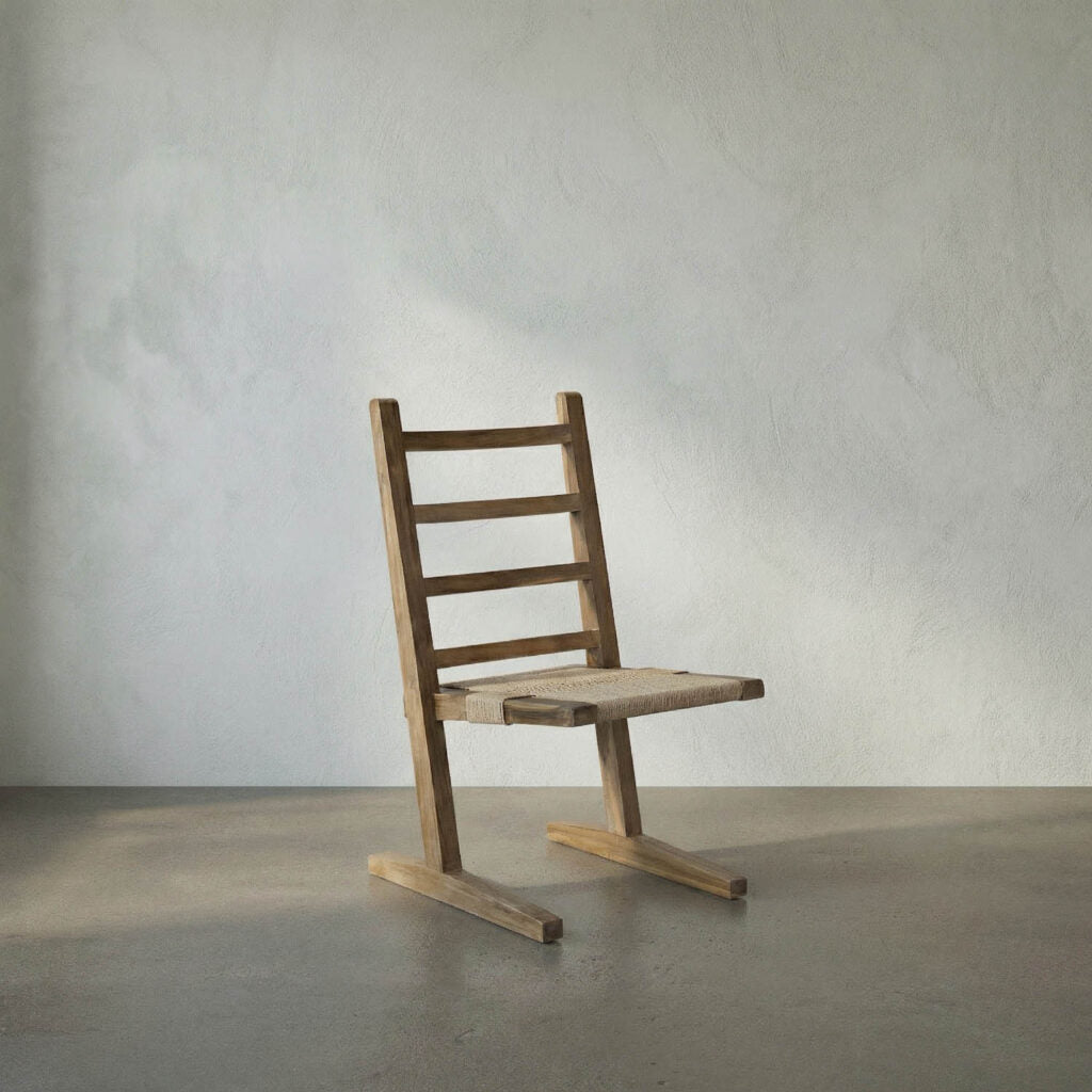 Noir Salam Chair, Teak