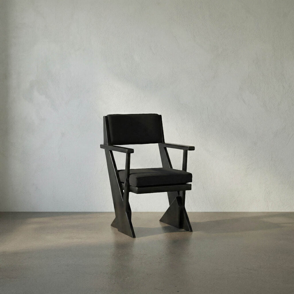 Noir Madoc Arm Chair