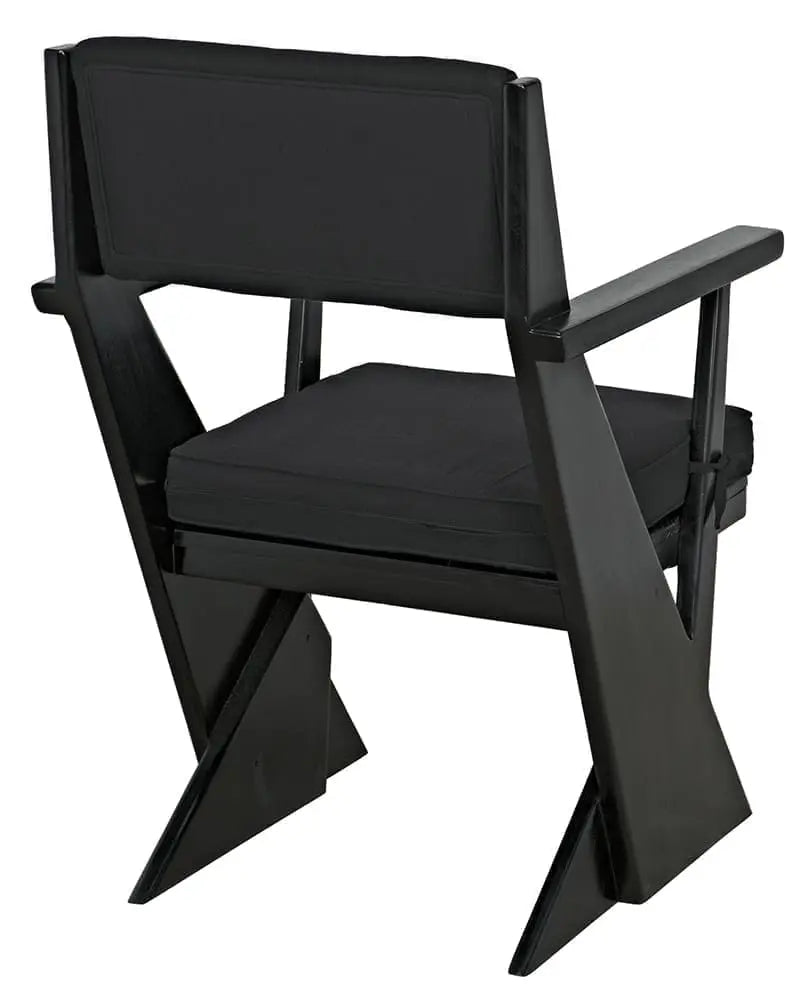 Noir Madoc Arm Chair