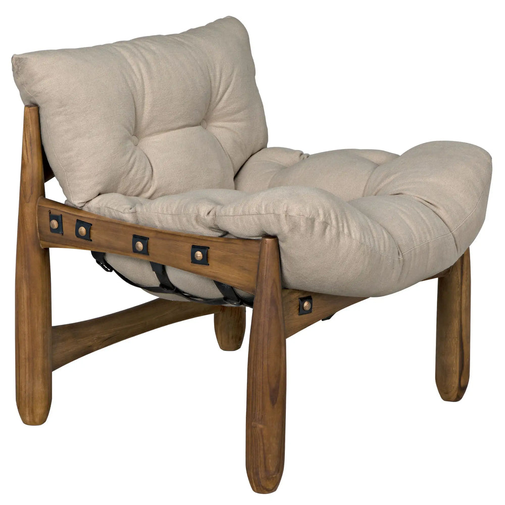 Noir Dante Chair With C Fc Upholstery