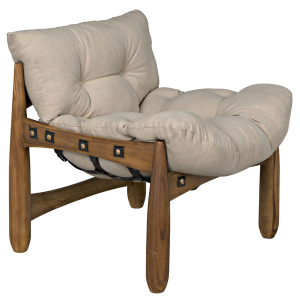 Noir Dante Chair With C Fc Upholstery