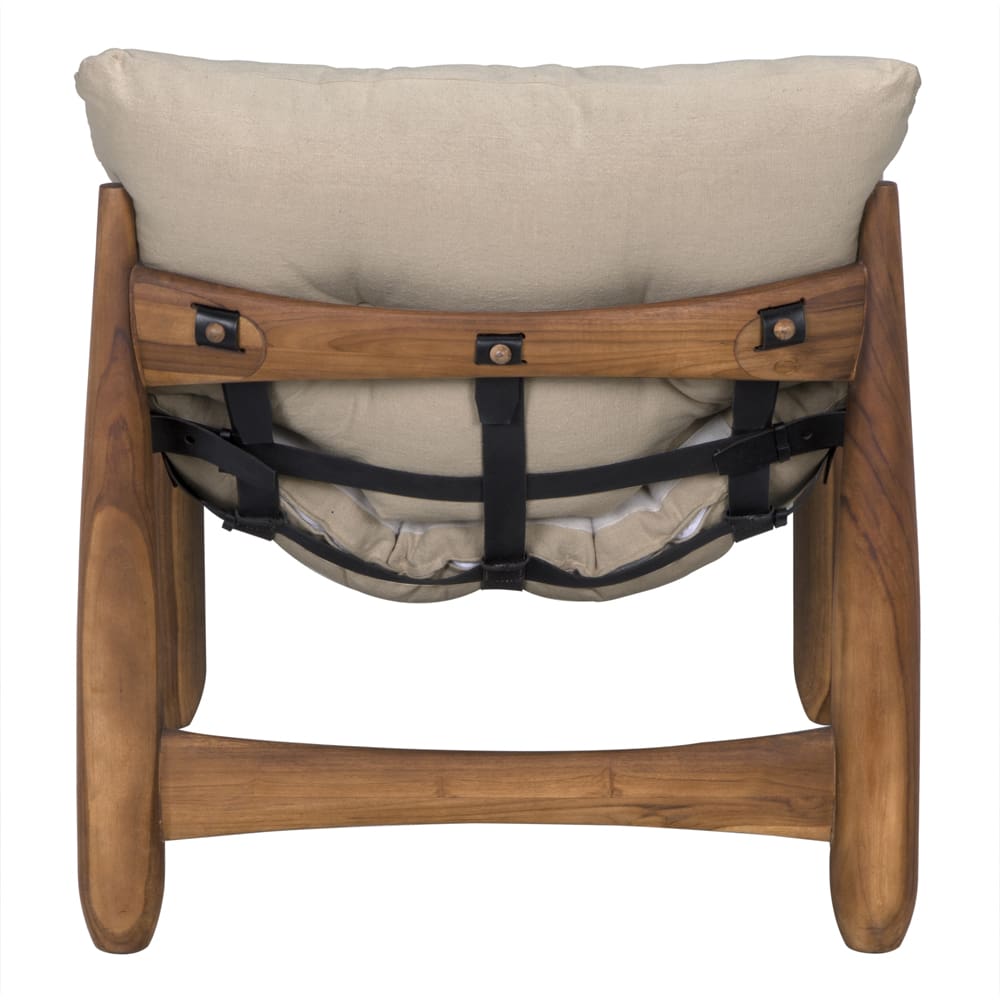 Noir Dante Chair With C Fc Upholstery