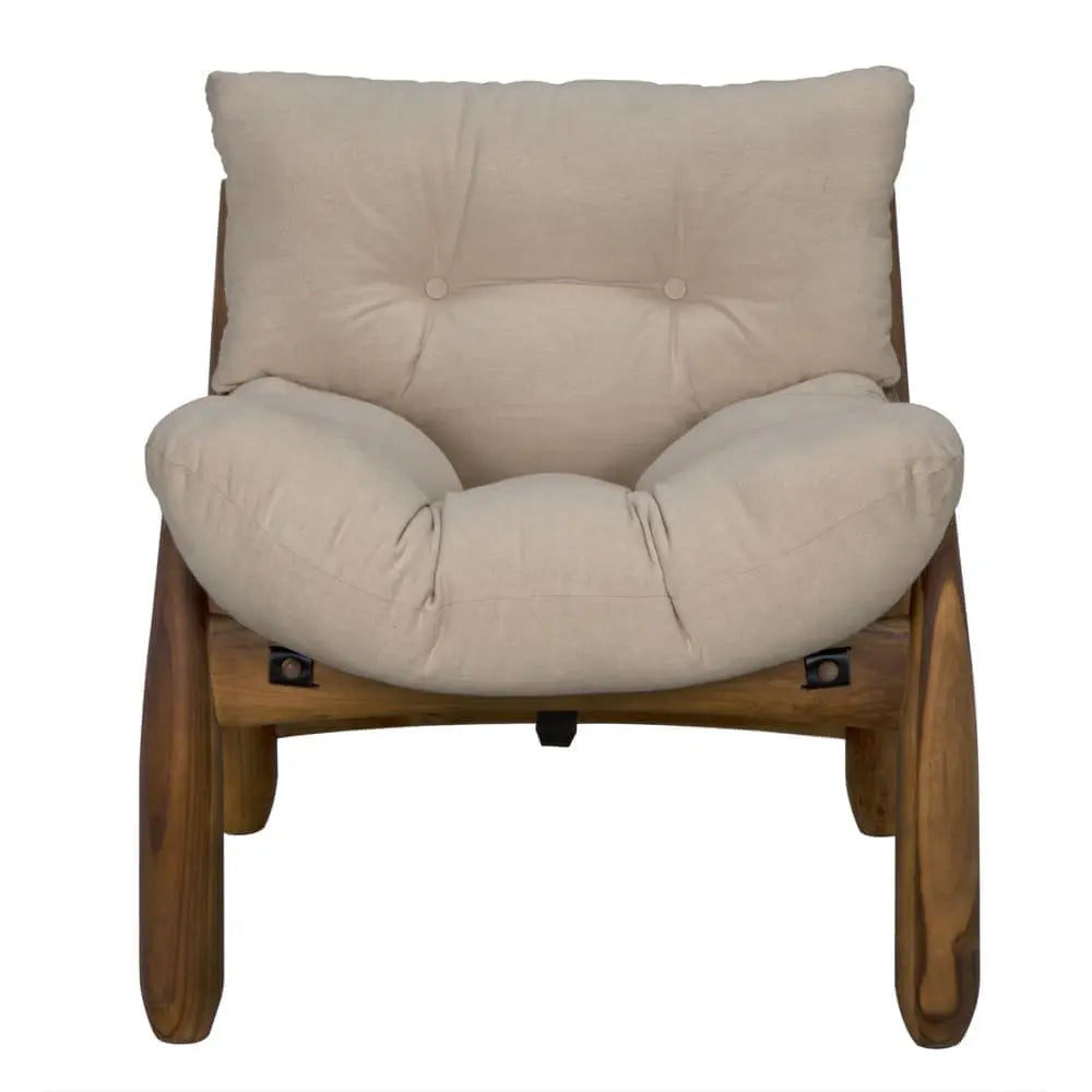 Noir Dante Chair With C Fc Upholstery