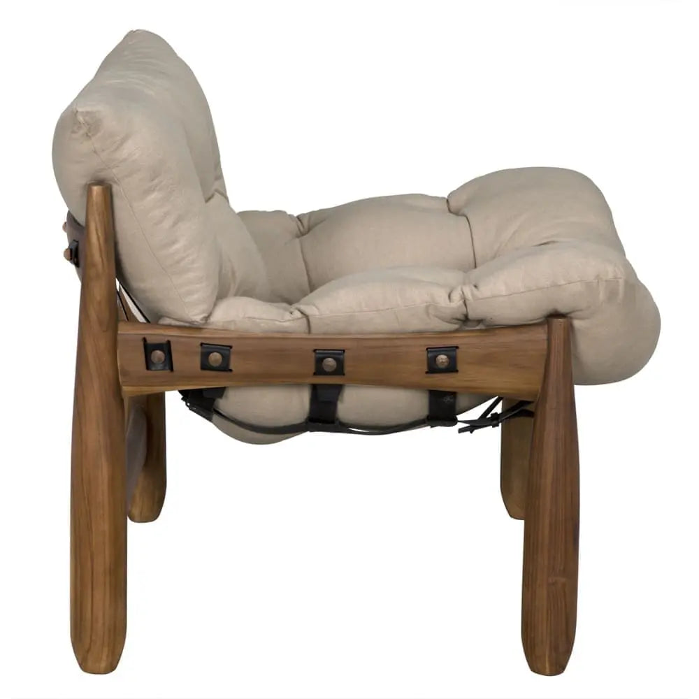 Noir Dante Chair With C Fc Upholstery