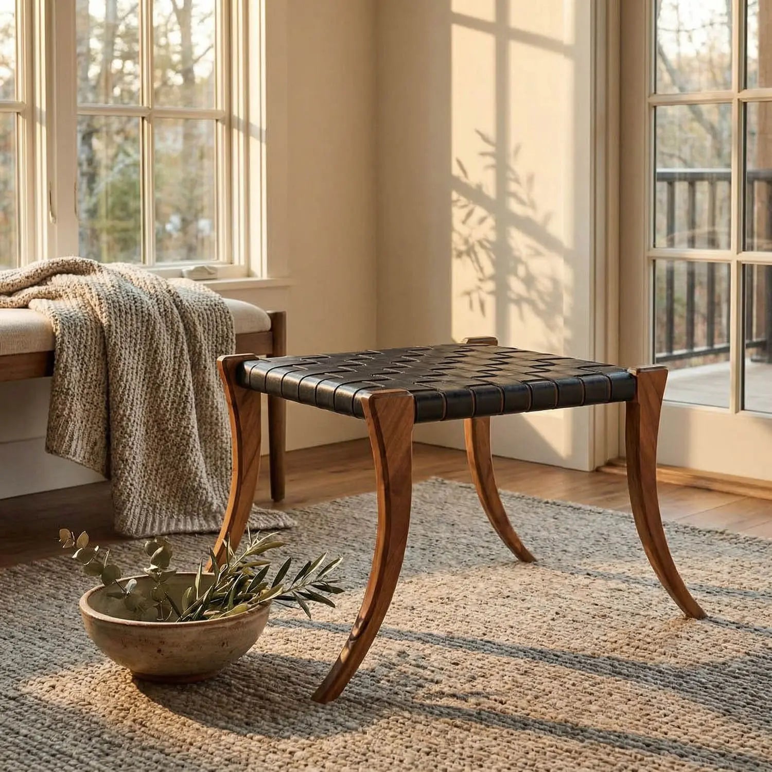 Noir Sparti Stool