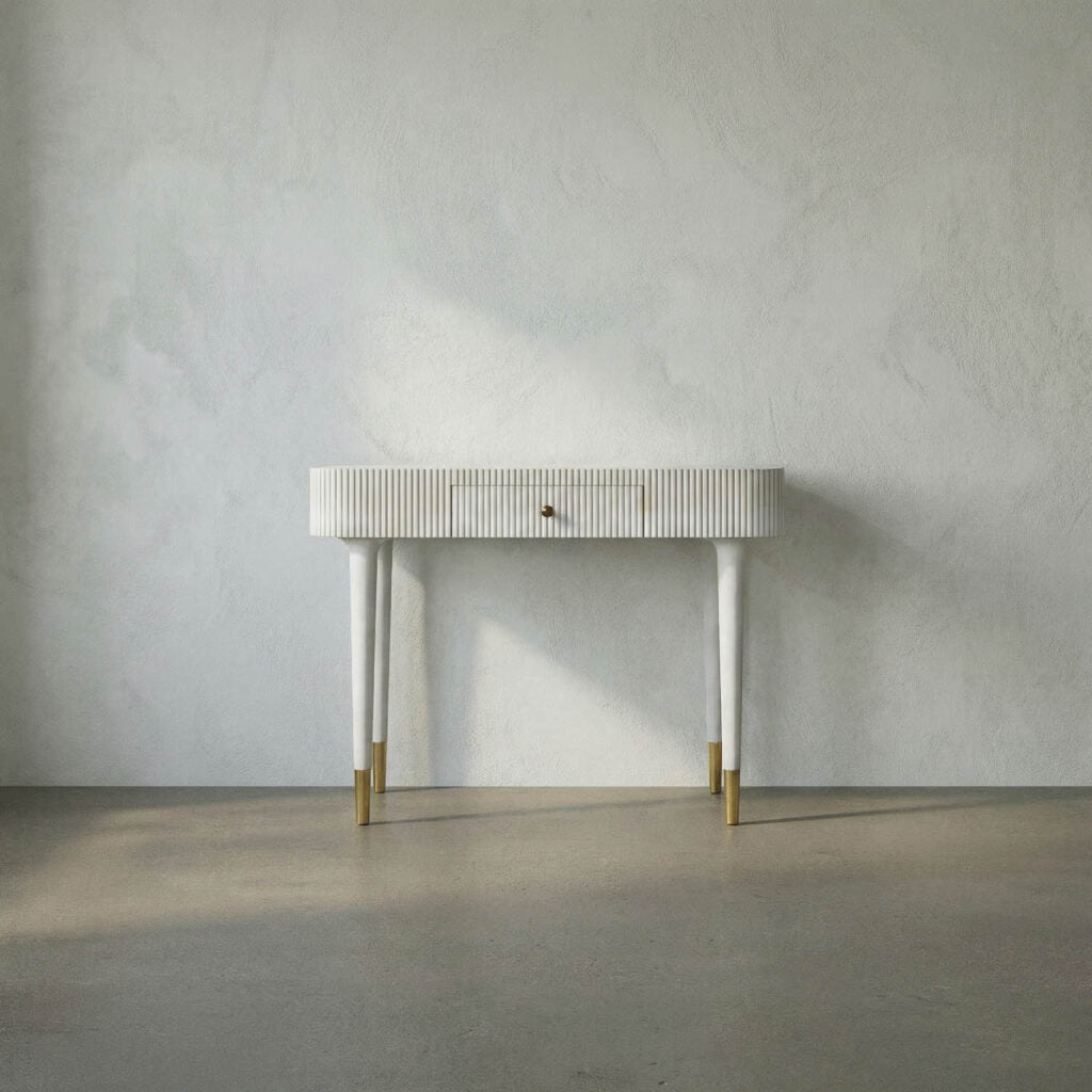 Noir Celine Desk/Side Table