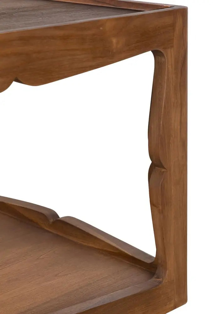 Noir Kabbal Side Table, Low