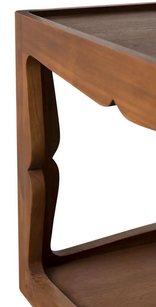 Noir Kabbal Side Table, Low