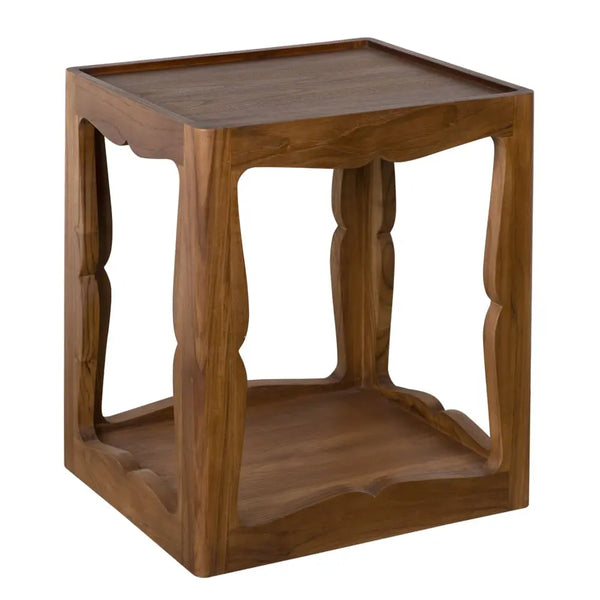 Noir Kabbal Side Table, Tall