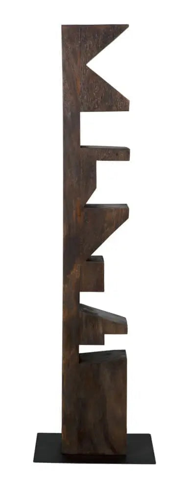 Noir Totem Statue, Teak