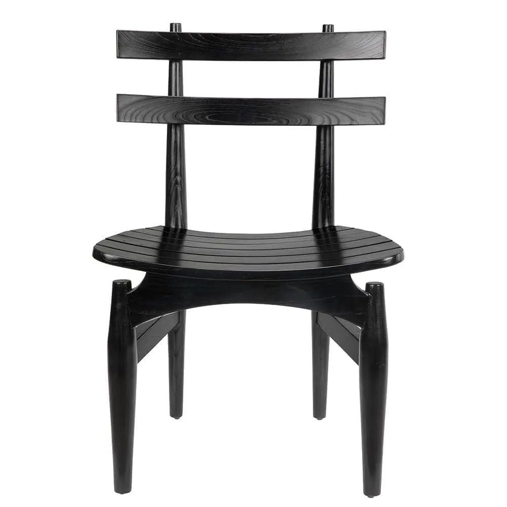 Noir Azumi Chair, Charcoal Black