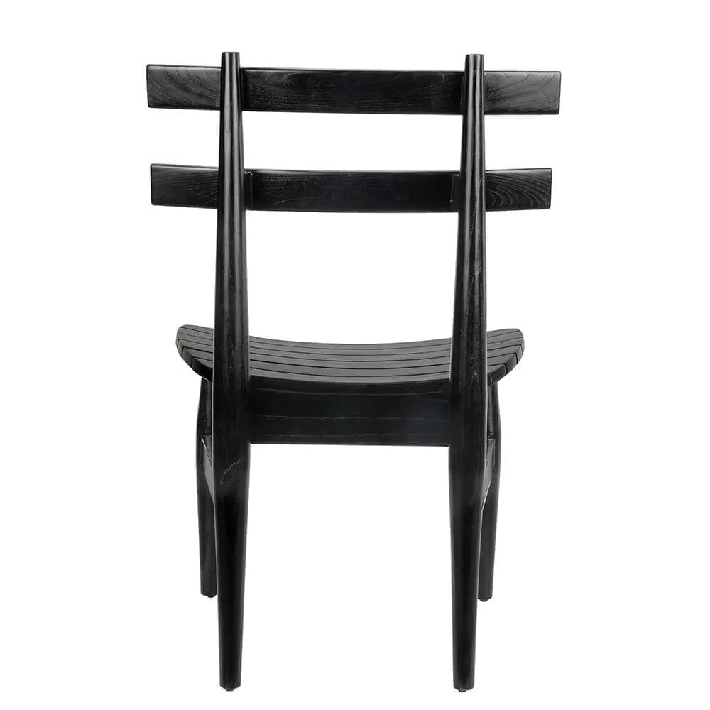 Noir Azumi Chair, Charcoal Black