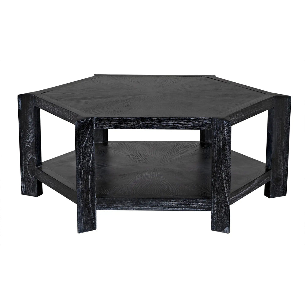 Noir Yuhuda Coffee Table, Cinder Black