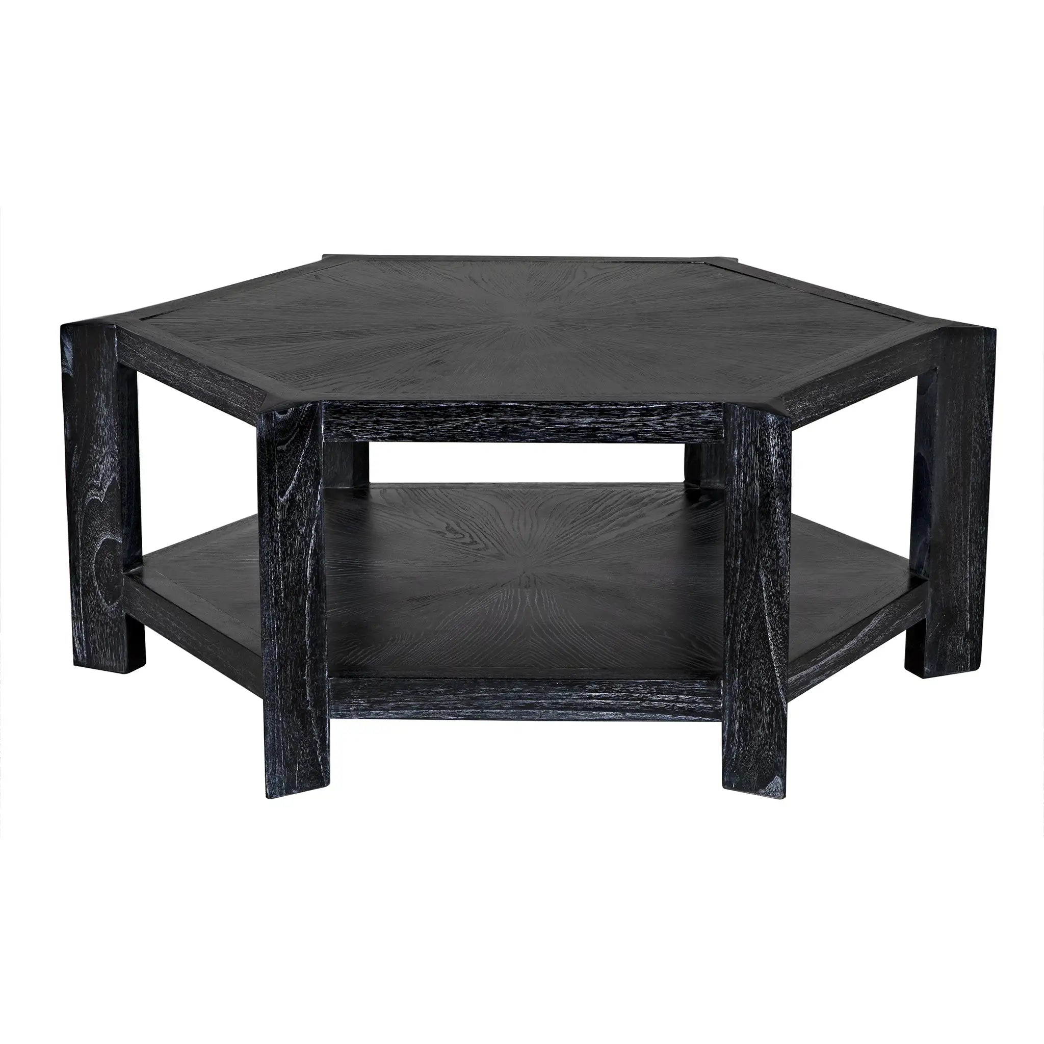 Noir Yuhuda Coffee Table, Cinder Black