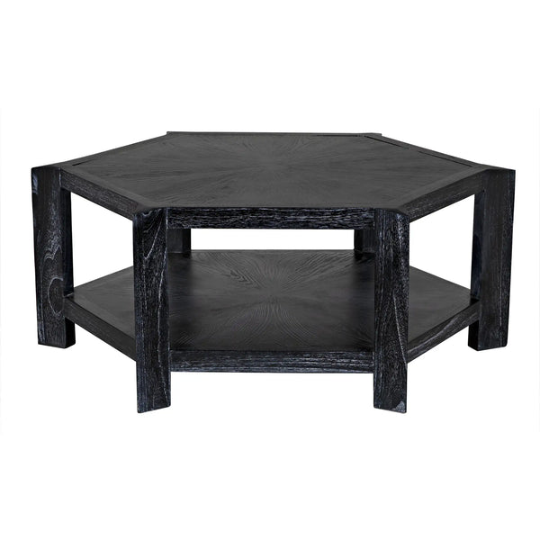 Noir Yuhuda Coffee Table, Cinder Black