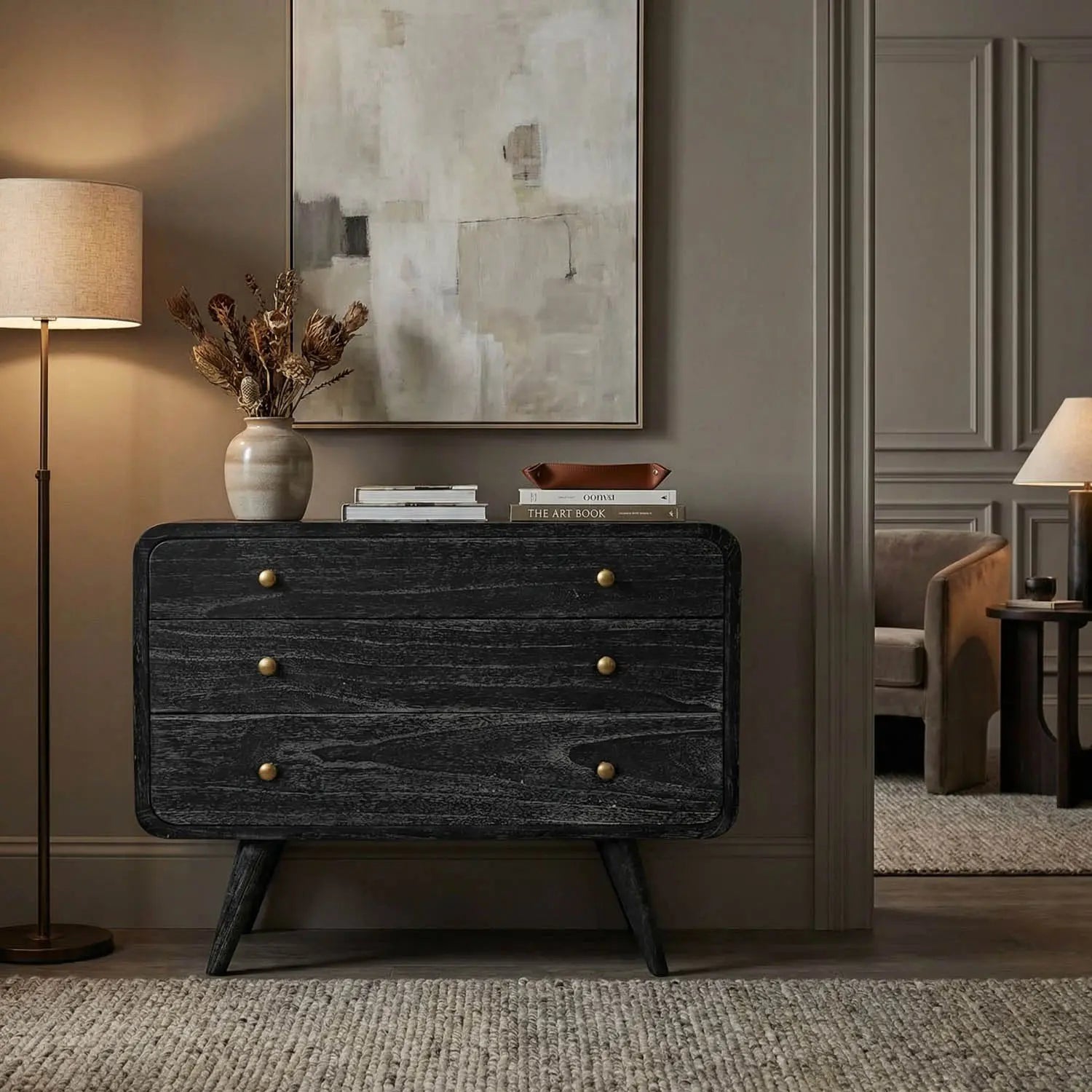 Noir Bart Chest, Cinder Black
