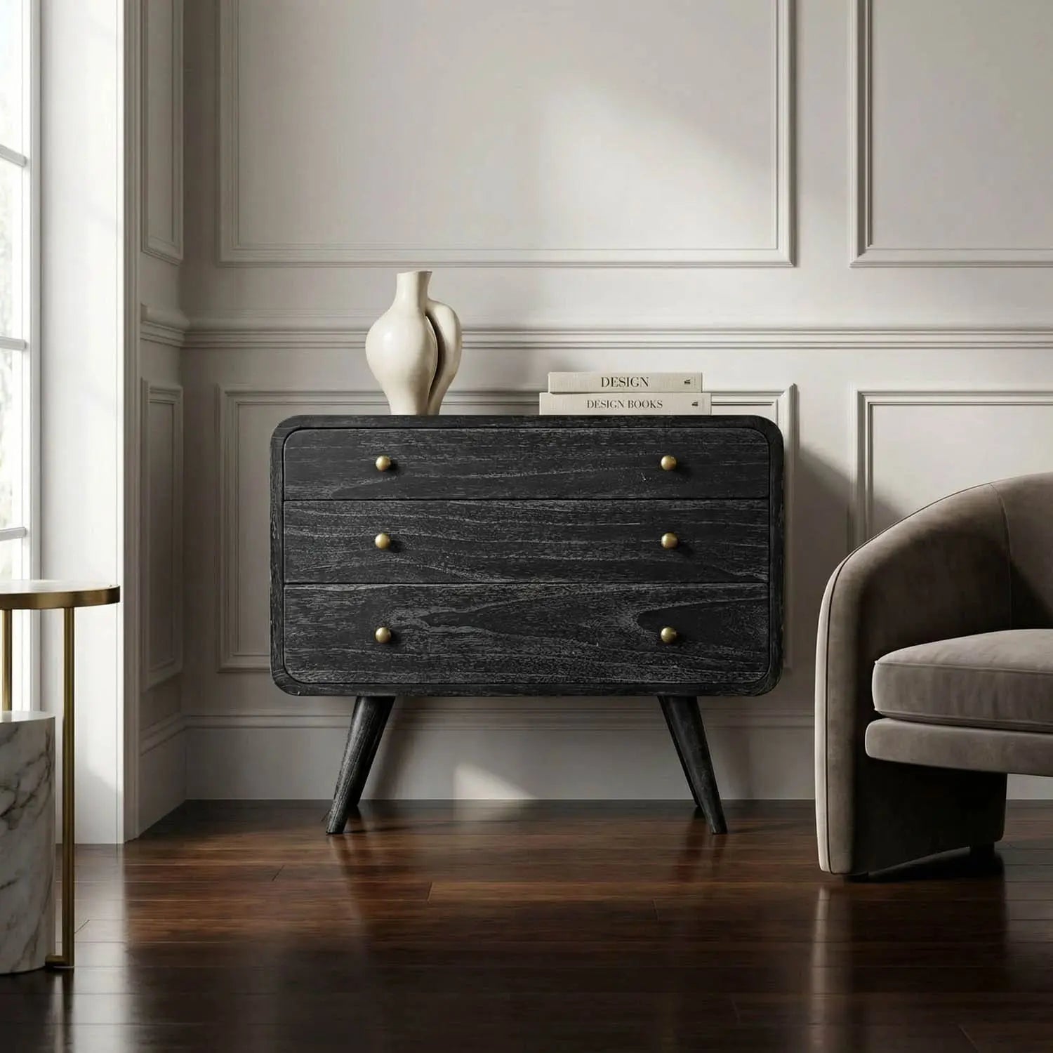 Noir Bart Chest, Cinder Black