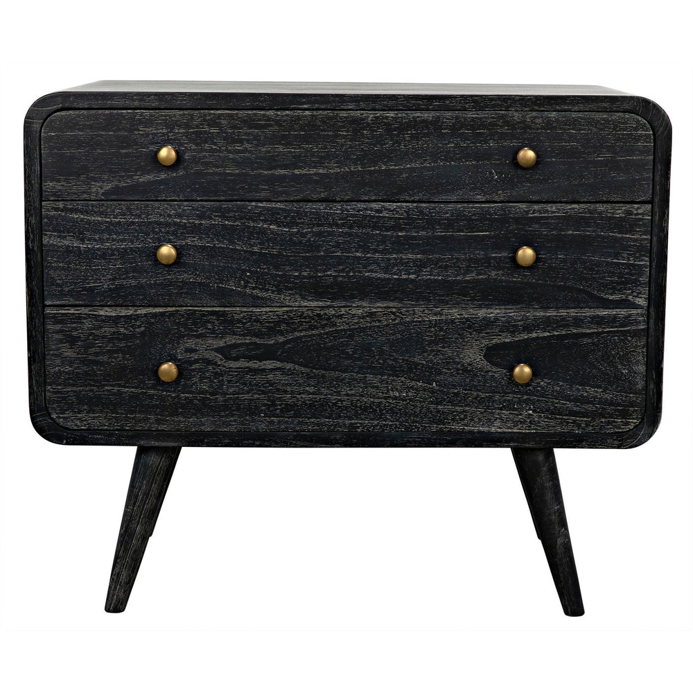 Noir Bart Chest, Cinder Black