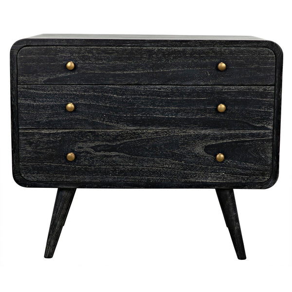 Noir Bart Chest, Cinder Black