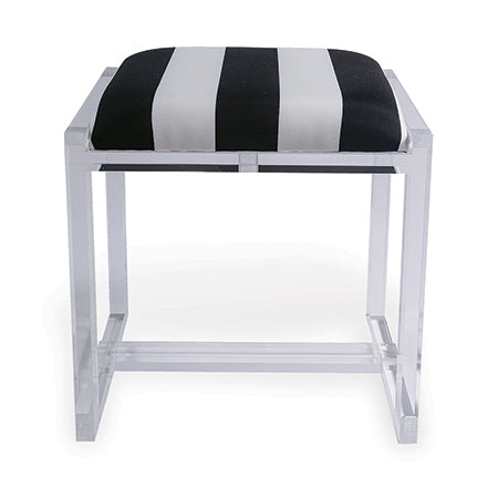 Port 68  Glencoe Black Stripe Bench