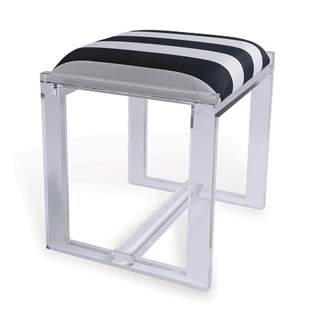 Port 68  Glencoe Black Stripe Bench