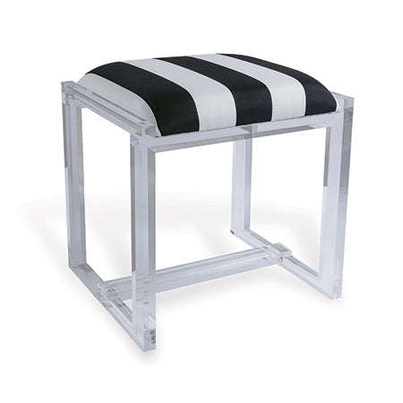 Port 68  Glencoe Black Stripe Bench