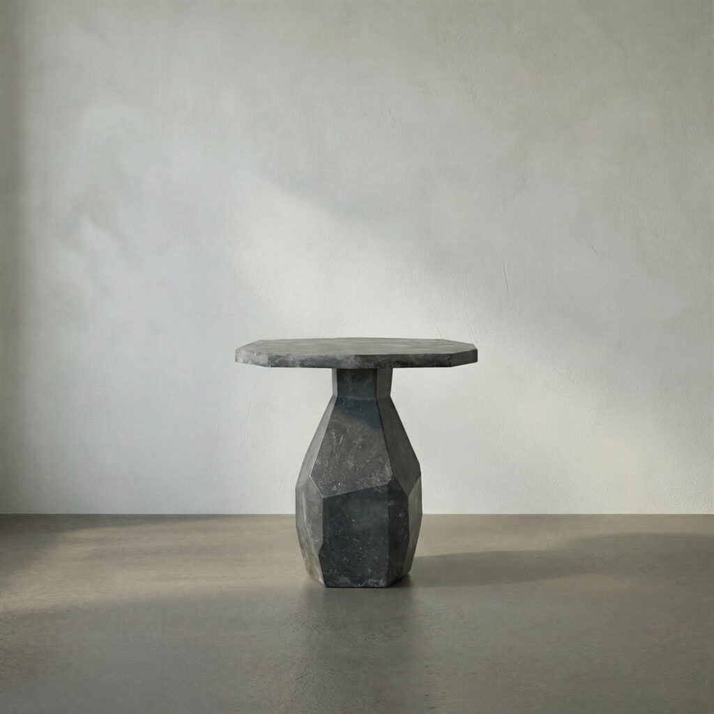 Noir Polyhedron Side Table