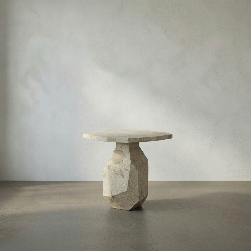 Noir Polyhedron Side Table