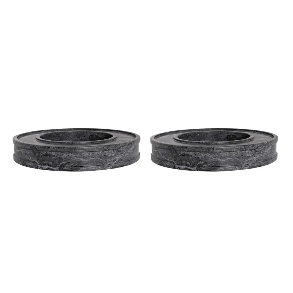 Noir Kafka Tray, Set Of 2
