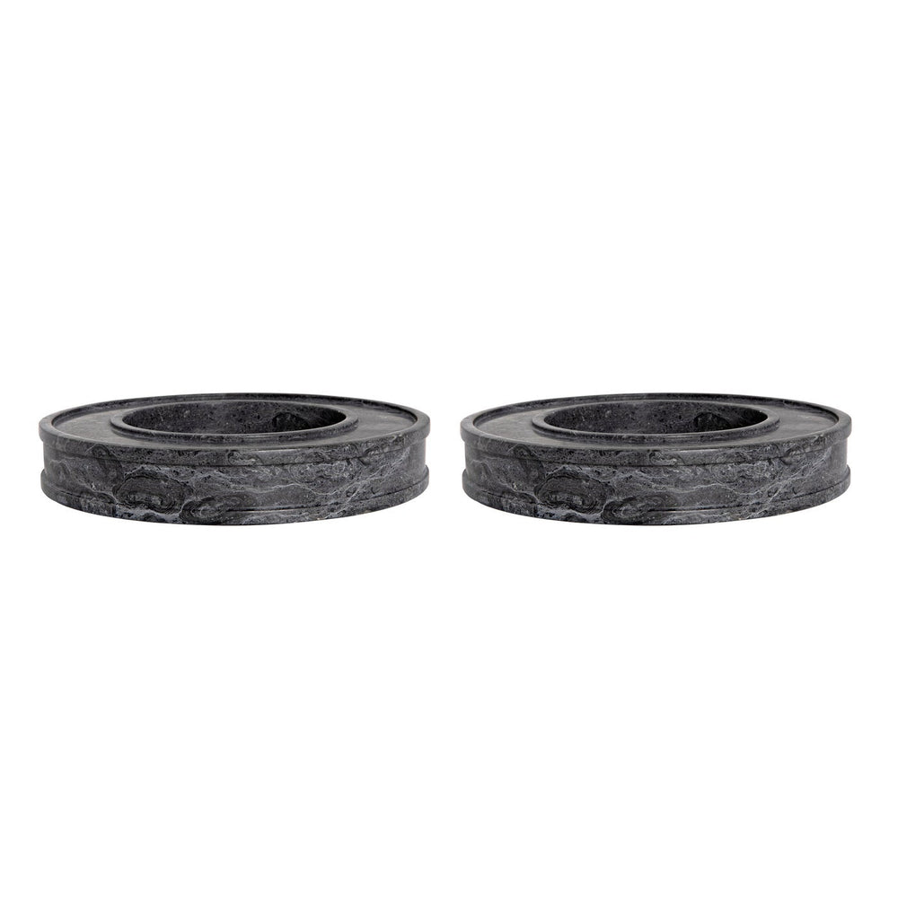 Noir Kafka Tray, Set Of 2