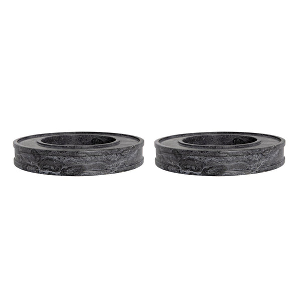 Noir Kafka Tray, Set Of 2