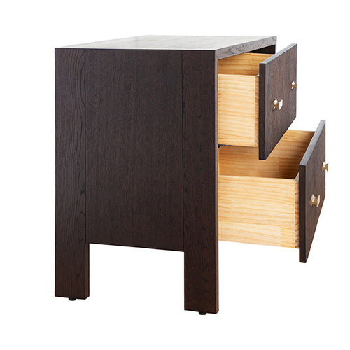 Worlds Away Andre Side Table