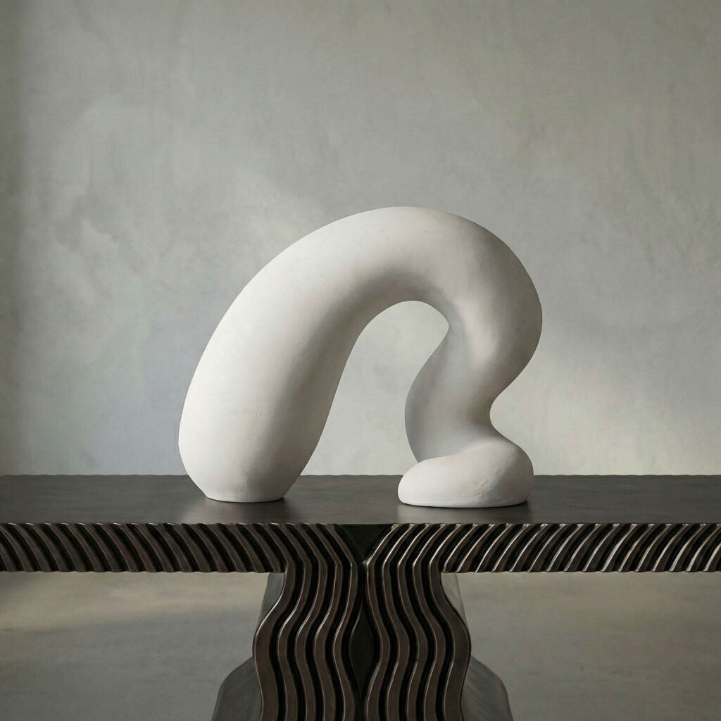 Noir Fisnik Sculpture, Fiber Cement