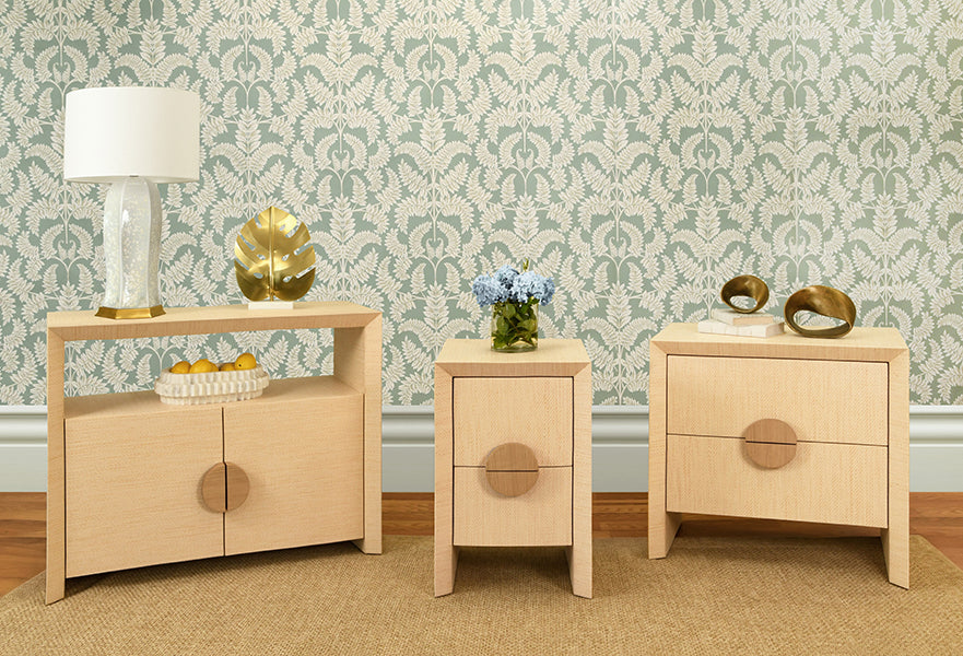 Worlds Away Ezra Side Table