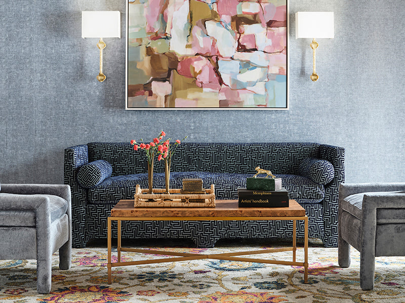 Worlds Away Hardwick Coffee Table