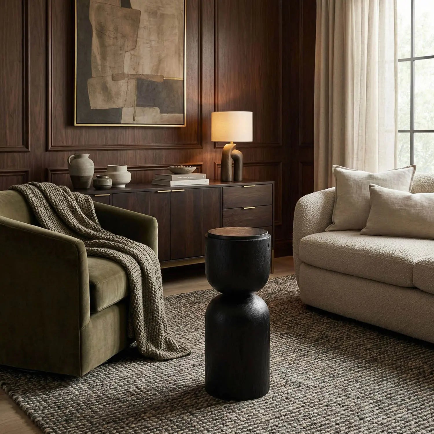 Noir Kudoro Side Table, Small